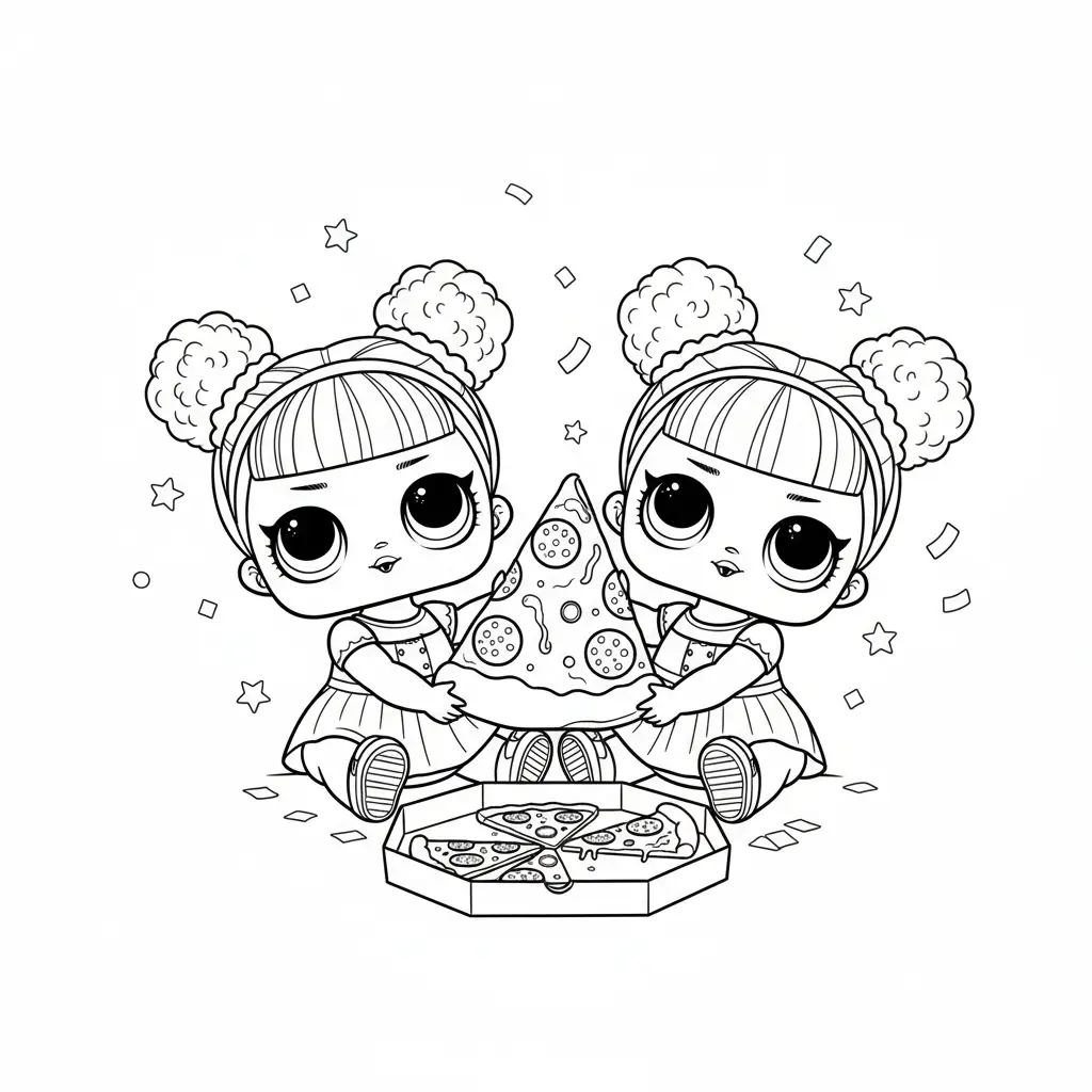 LOL Surprise para colorear para descargar 2