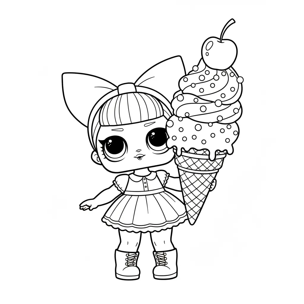 LOL Surprise para colorear de para niños
