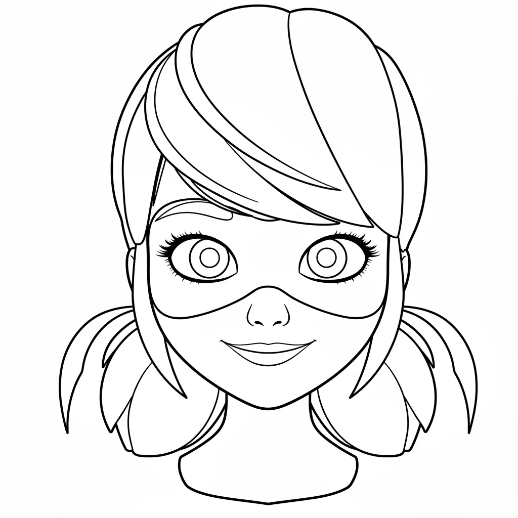 para imprimir LadyBug 17 para colorear gratis