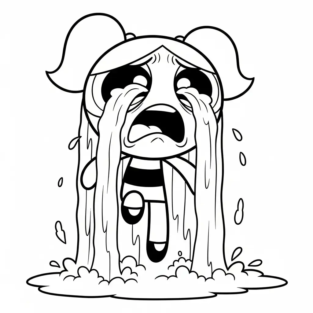 Las Chicas Superpoderosas para colorear para imprimir para niño de 2 años