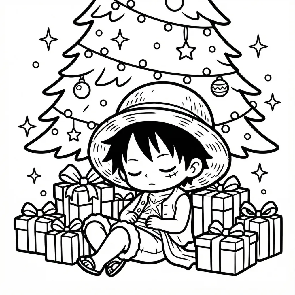 Luffy de Navidad thumbnail
