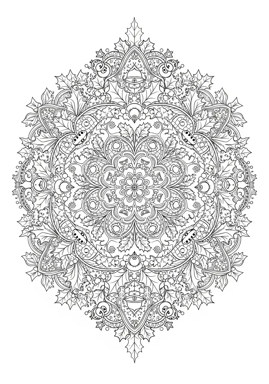 Mandala Navidad thumbnail