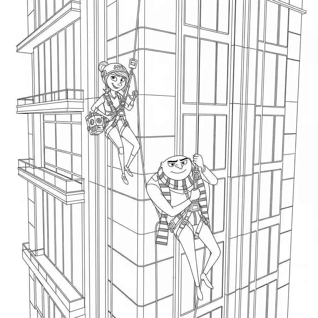 Mi Villano Favorito 4 para colorear en línea