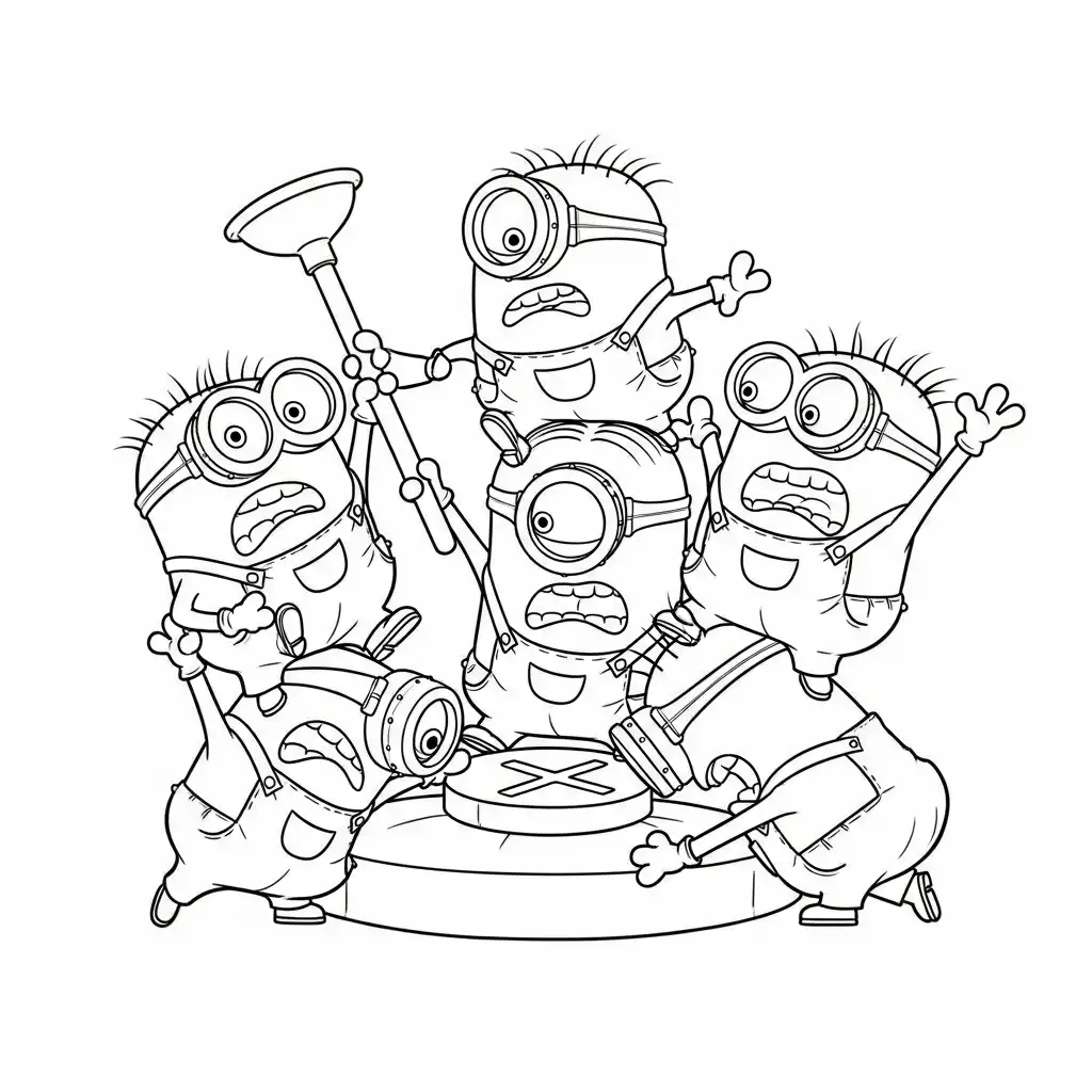 descargar Mi Villano Favorito 4 para colorear gratis