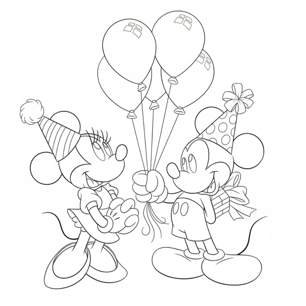 para imprimir Mickey Mouse 12 para colorear gratis