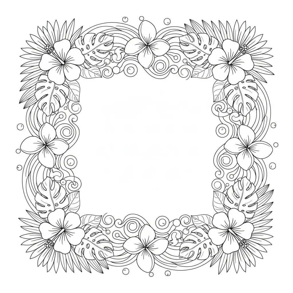 imprimir Moana para colorear para niño 1