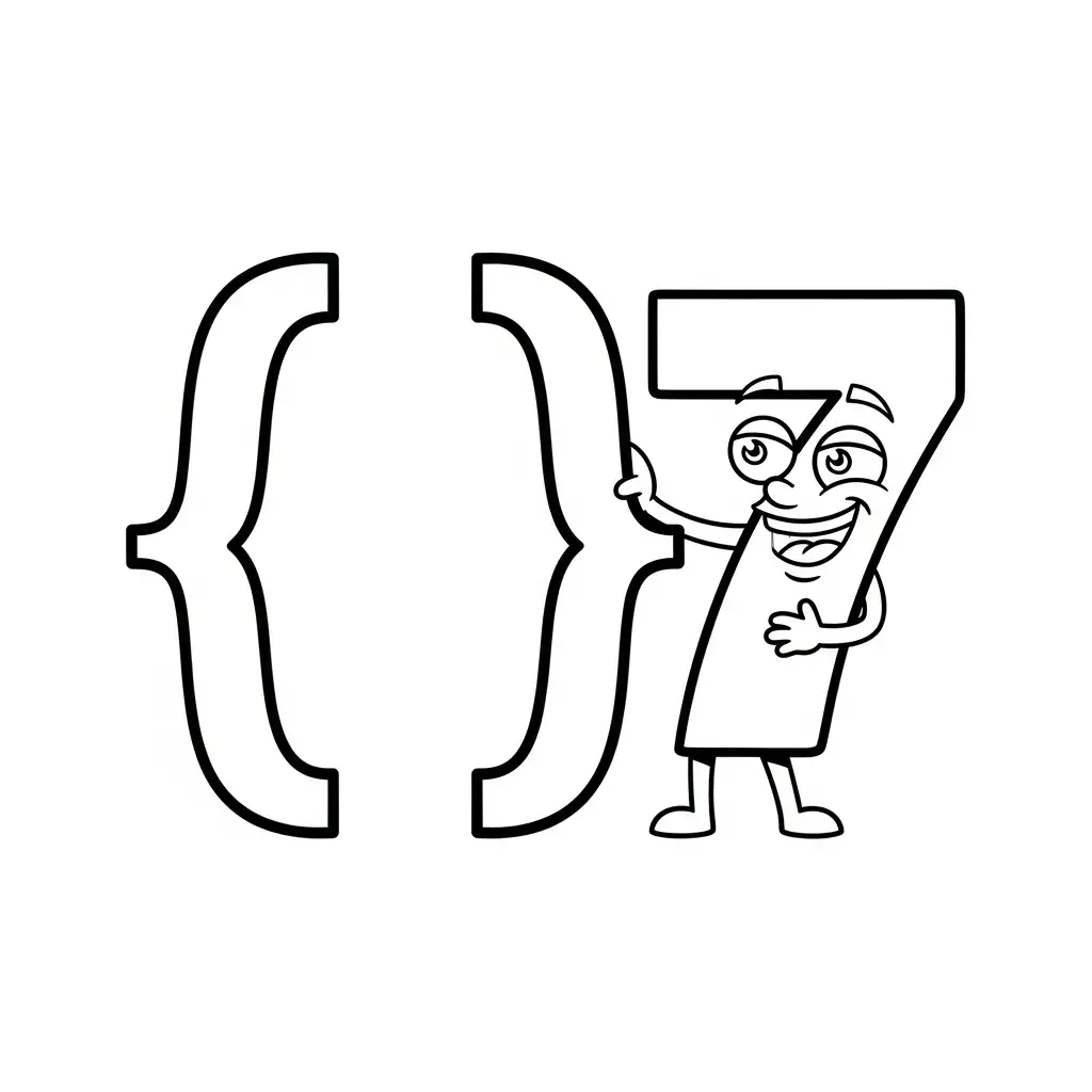 Número para colorear y recortar para imprimir gratis 1