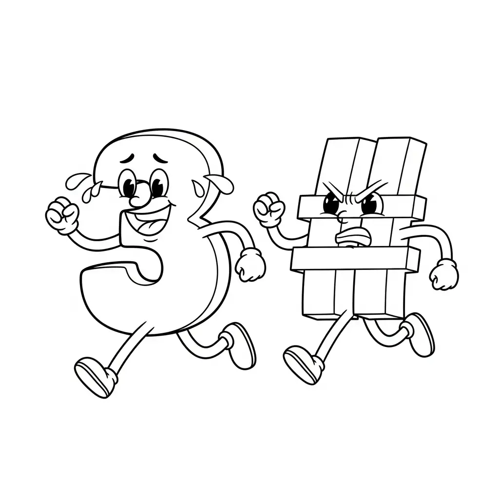 Número para colorear para imprimir gratis pdf