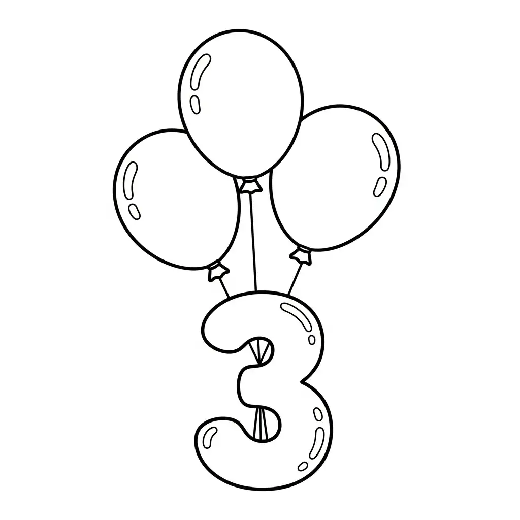 Número para colorear para imprimir a4 1