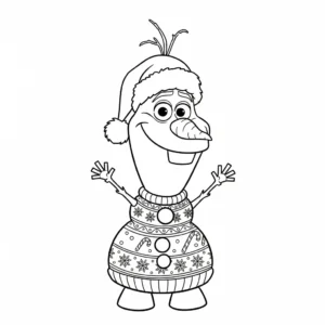 Olaf de Navidad
