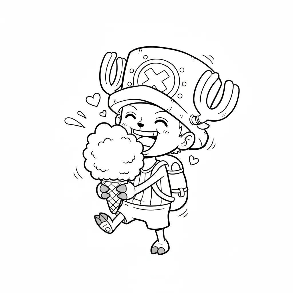 One Piece 2 para colorear gratis para imprimir