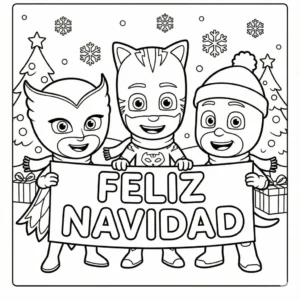 PJ Masks de Navidad