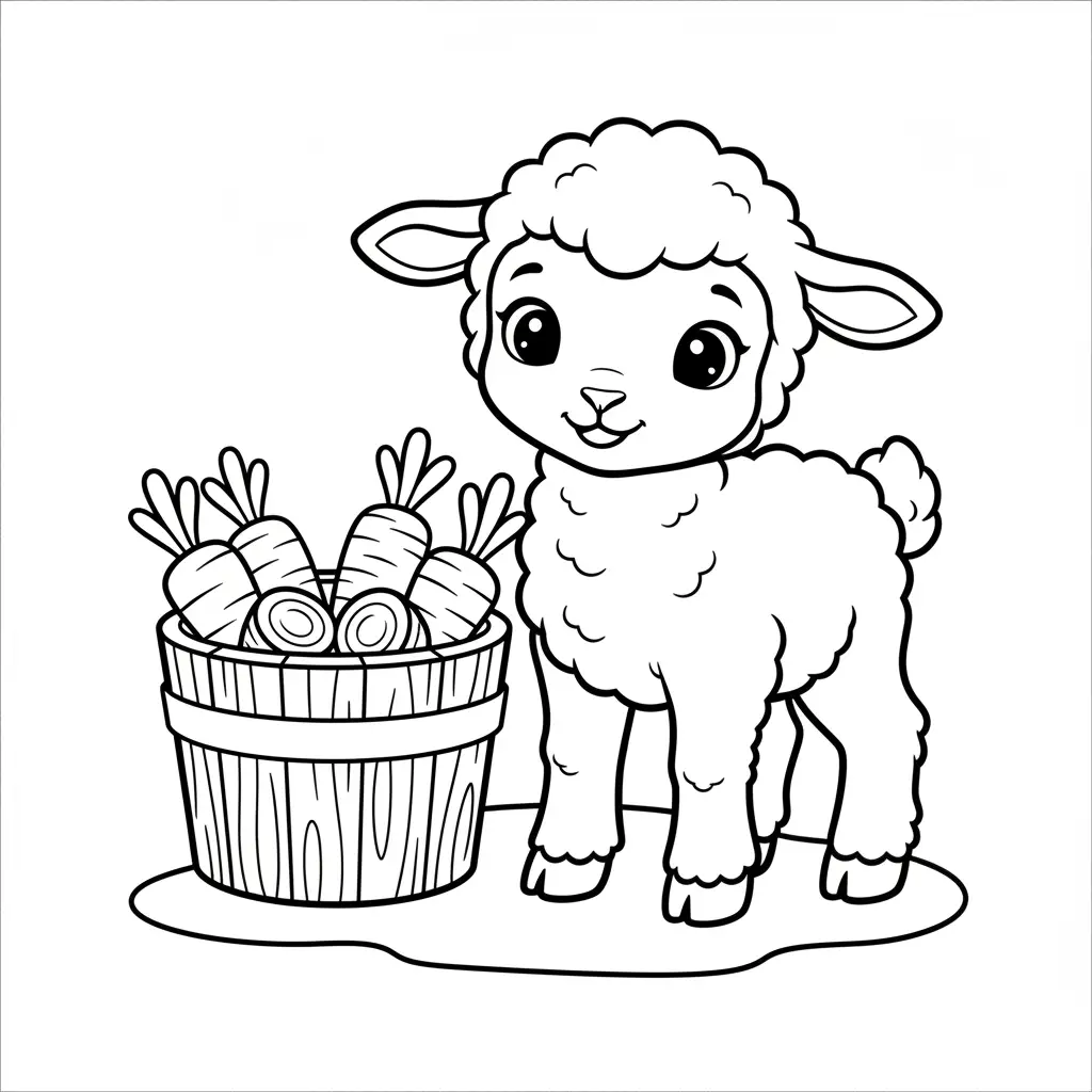 Pascuas para colorear para niño gratis