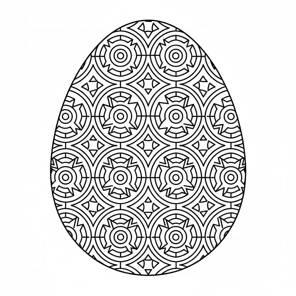 Pascuas para colorear y recortar para imprimir