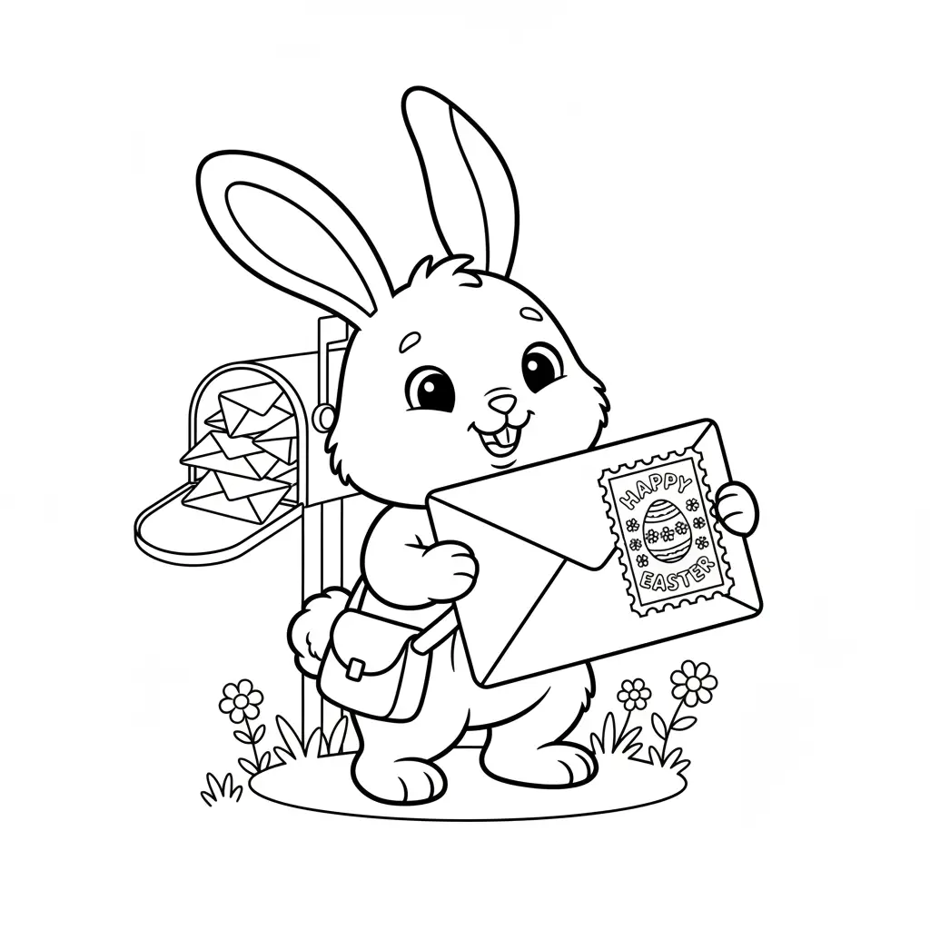 descargar Pascuas para colorear gratis