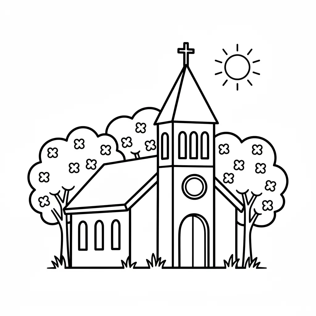 imprimir Pascuas para colorear para niño