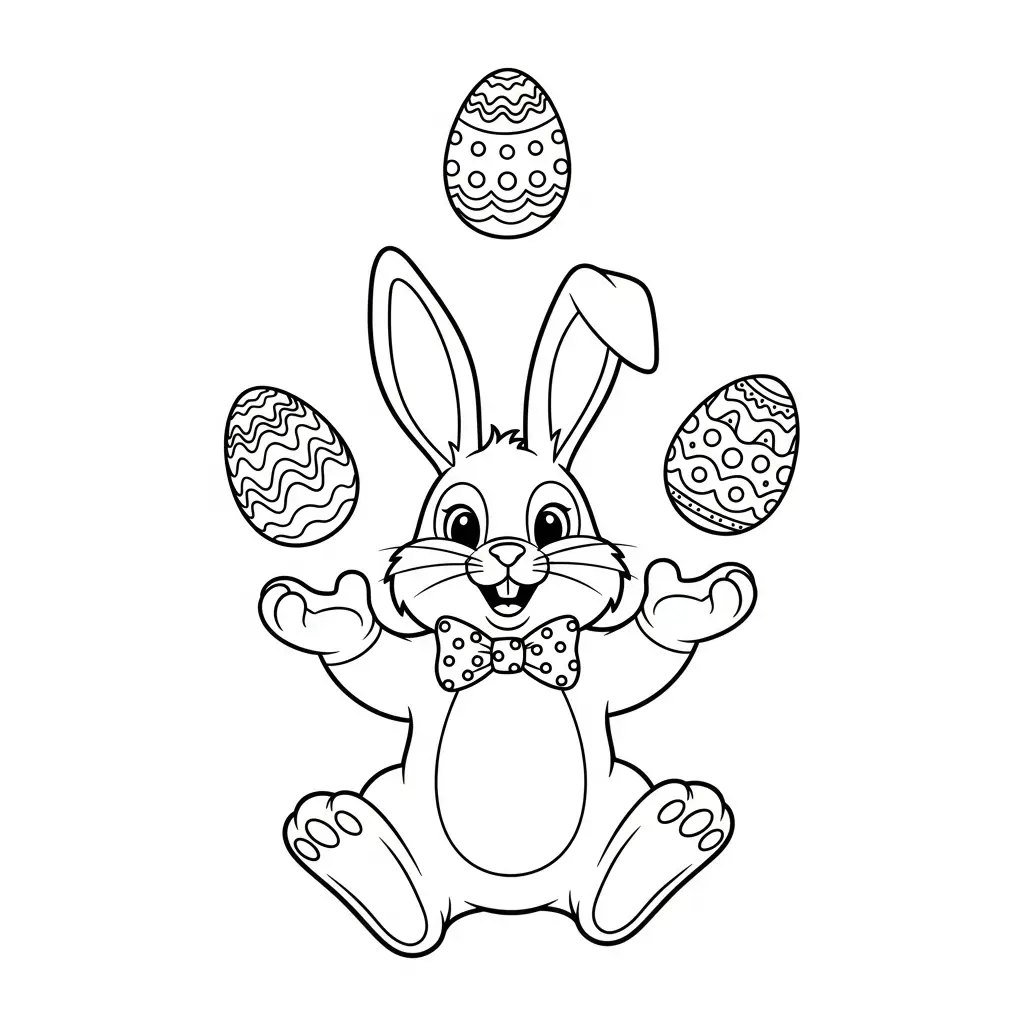 Pascuas para colorear para primaria 1