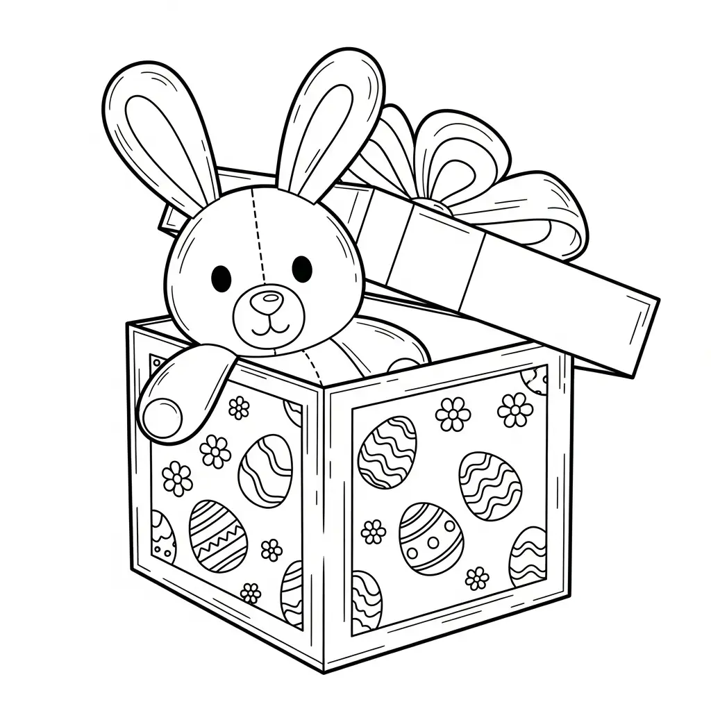 imprimir Pascuas para colorear 1