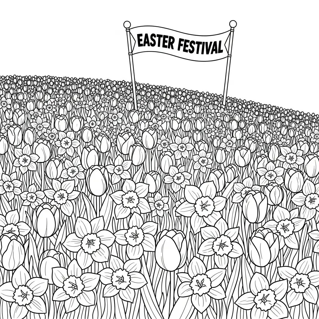 Pascuas para colorear para imprimir para niño de 10 años