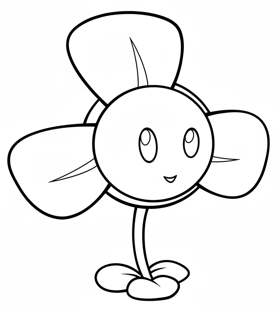 descargar Plantas contra Zombis para colorear gratis