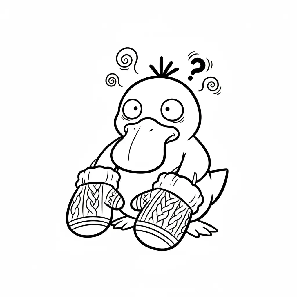 Pokémon de Navidad para colorear para imprimir para niños