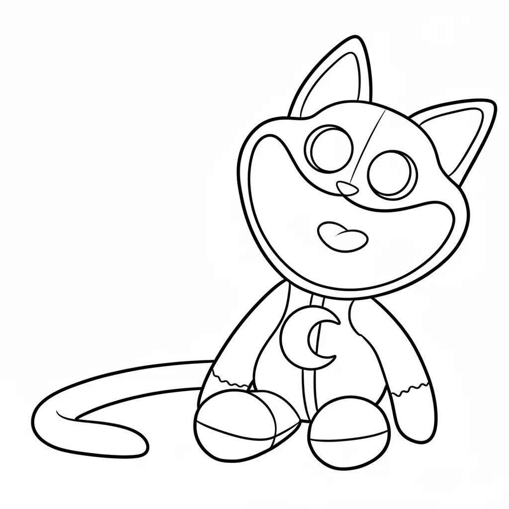 imagen de Poppy Playtime 10 para colorear para niño