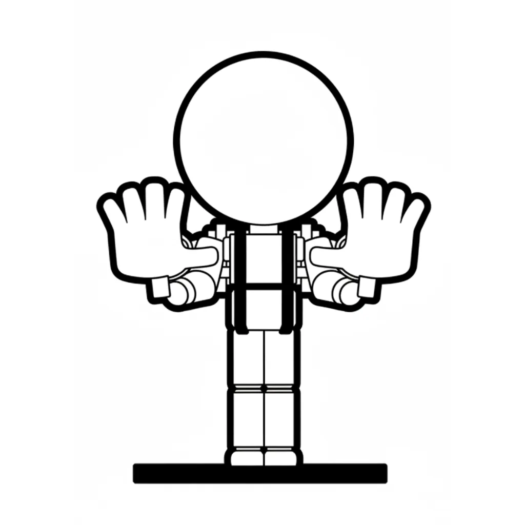 Poppy Playtime 19 para colorear para niños para imprimir