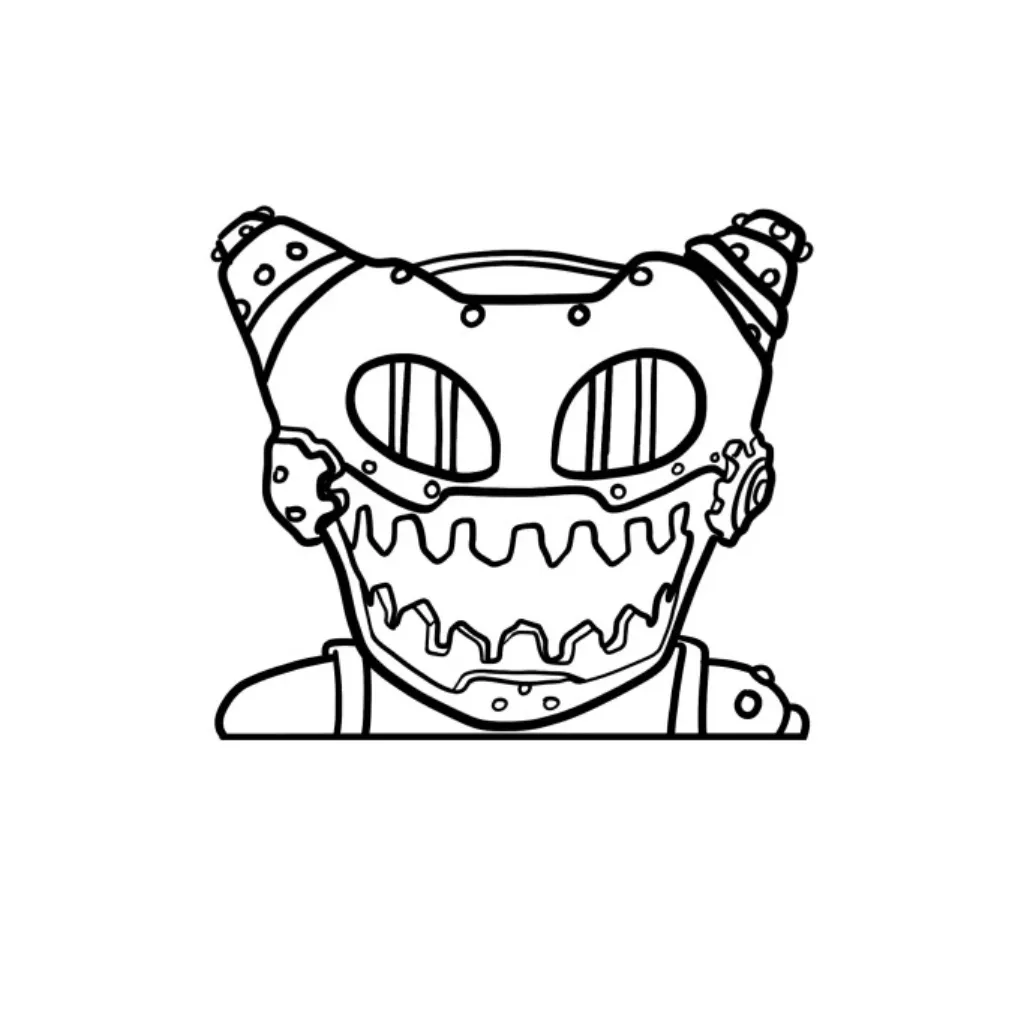 Poppy Playtime 4 11 para colorear para niño de 8 años