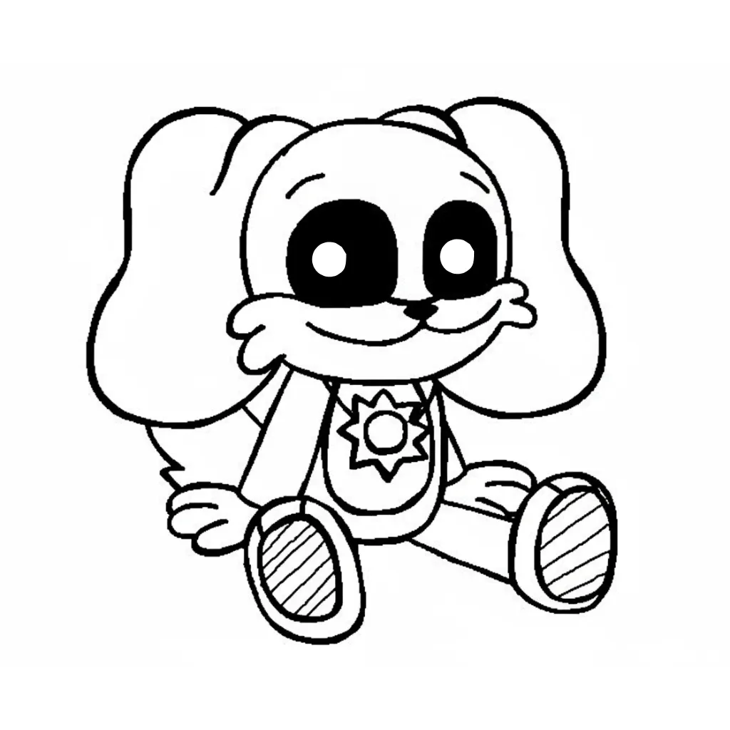 descargar Poppy Playtime 5 para colorear gratis