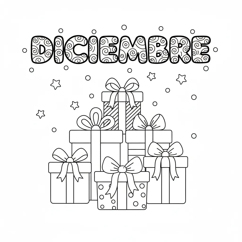 Portadas De Diciembre 13 para colorear en línea gratis