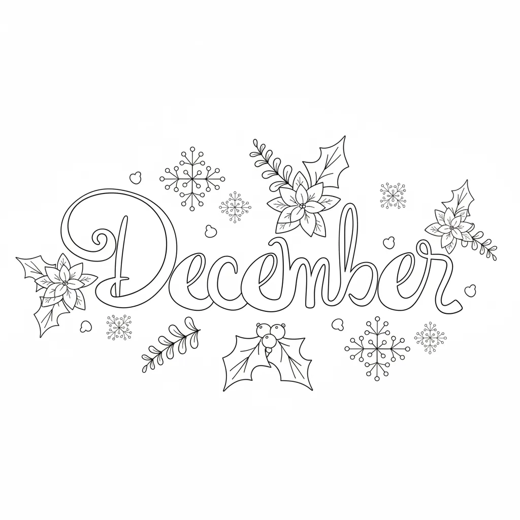 Portadas De Diciembre 23 para colorear para imprimir para niño de 4 años