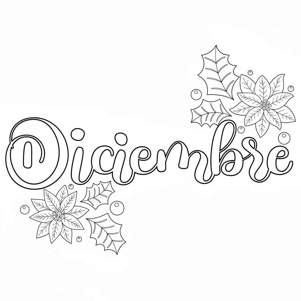 Portadas De Diciembre 29 para colorear y recortar para imprimir gratis