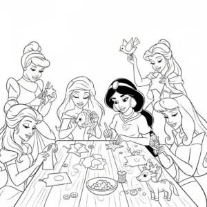 Princesas Disney de Navidad