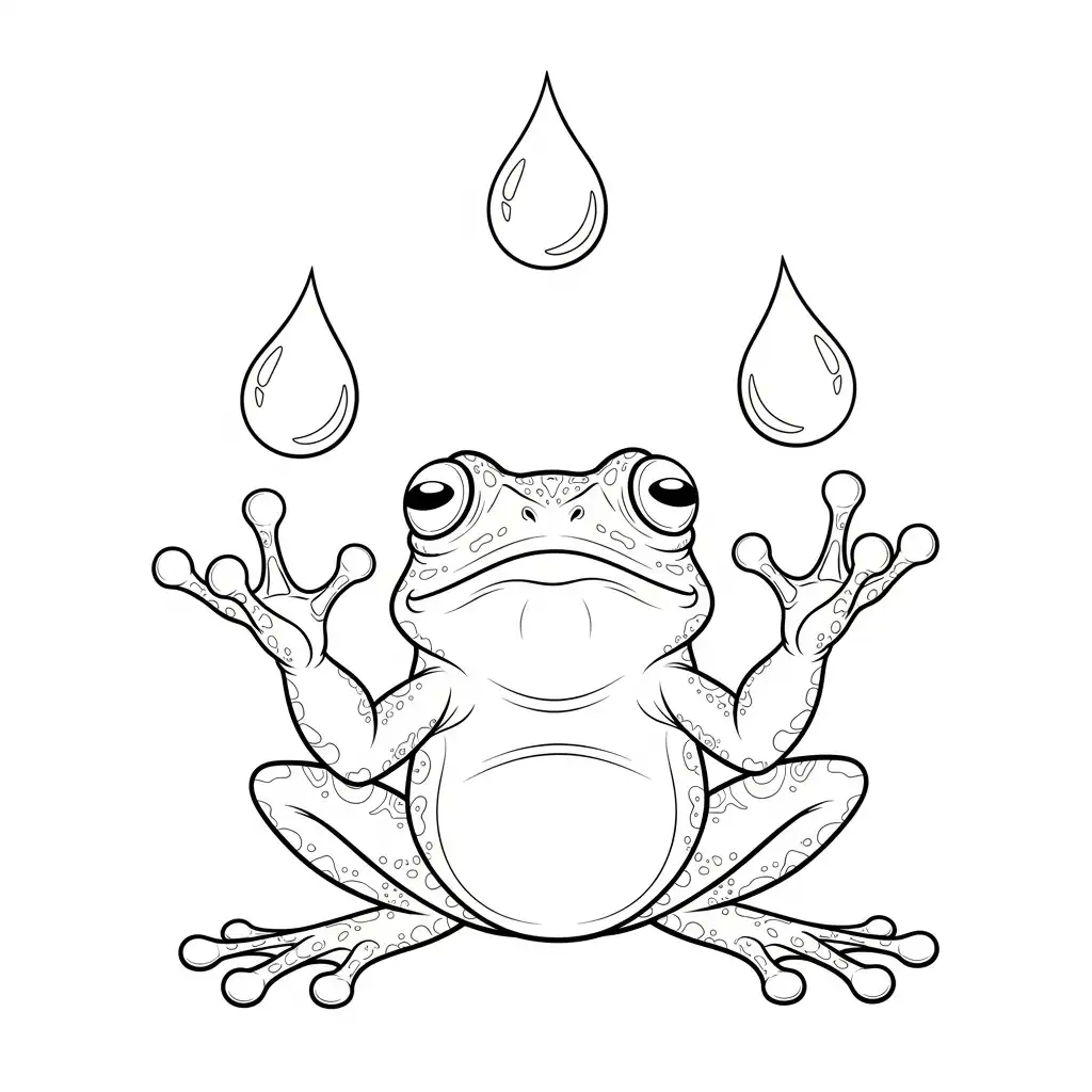 Rana para dibujar en línea