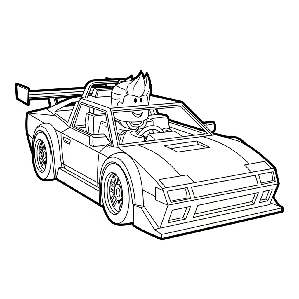 Roblox para colorear y aprendizaje