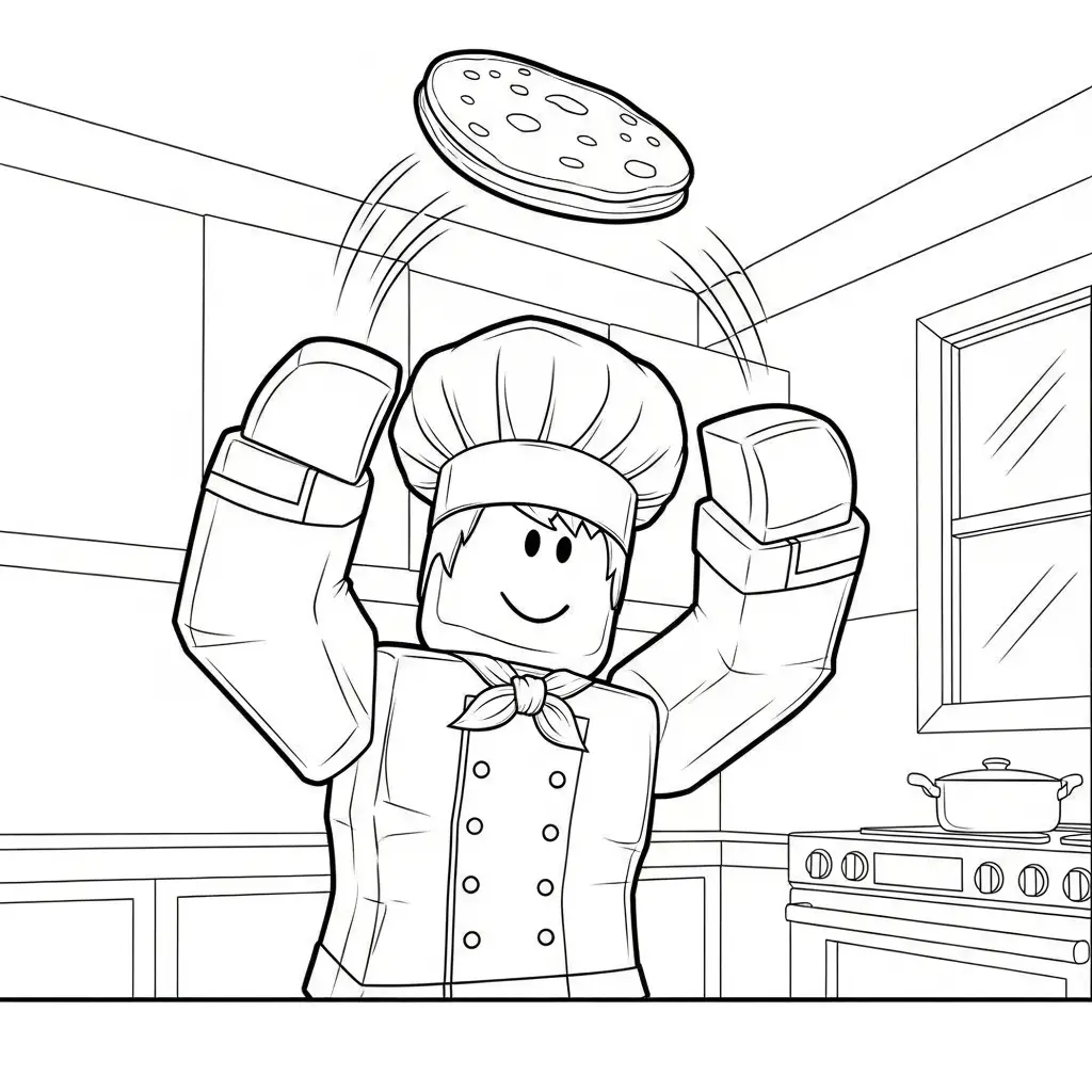 descargar Roblox para colorear gratis