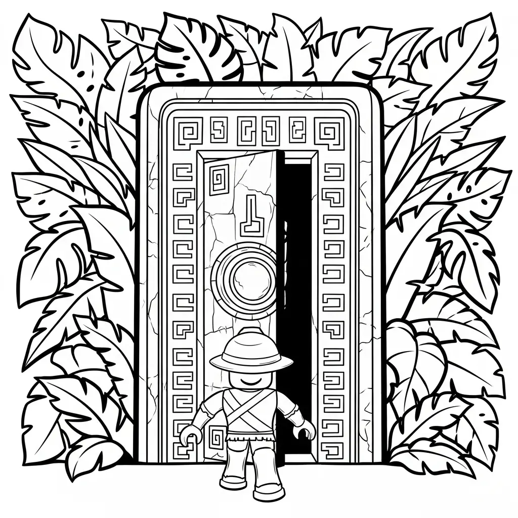 Roblox para colorear para imprimir pdf gratis 2