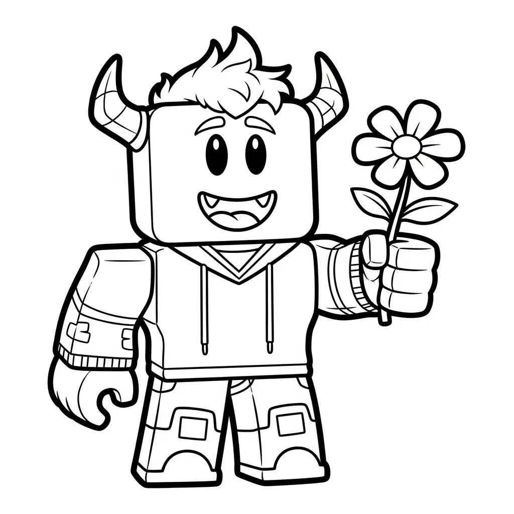 Roblox para colorear y recortar 1