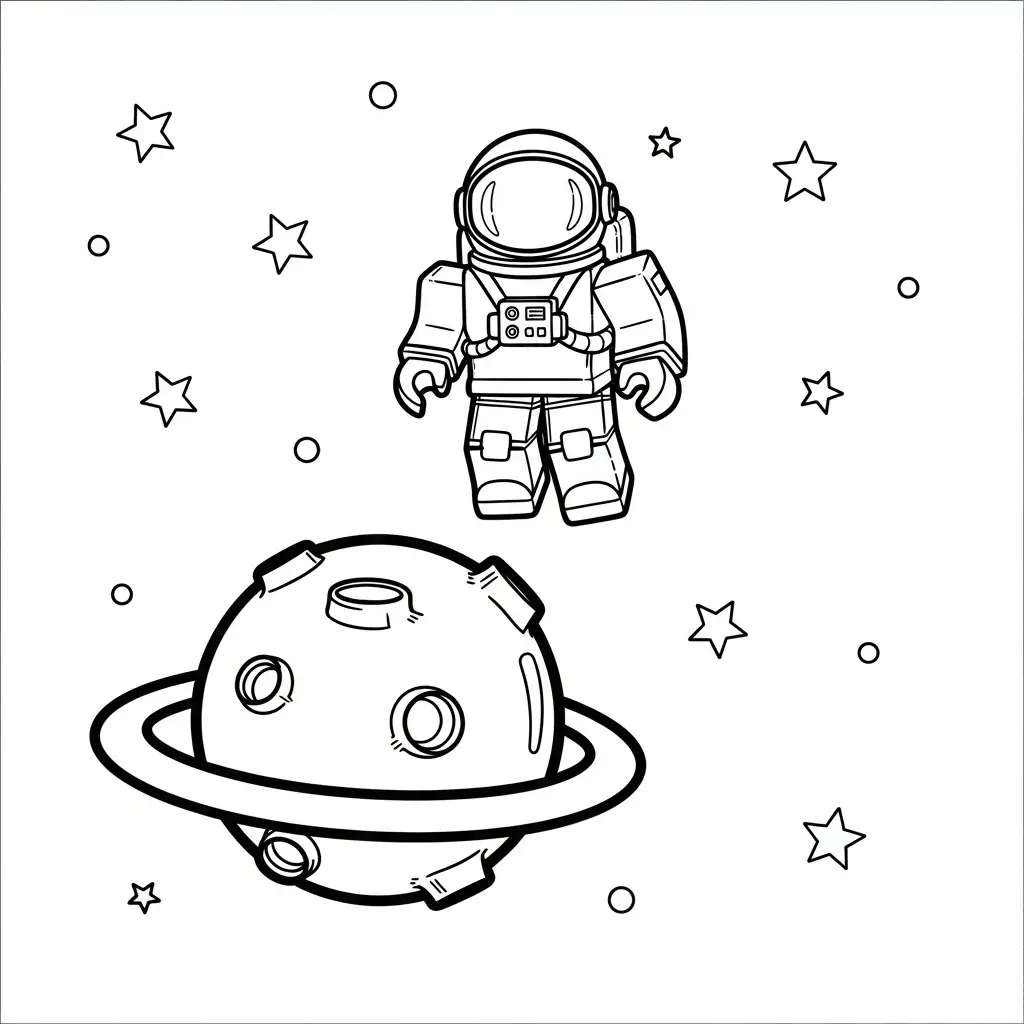 imprimir Roblox para colorear