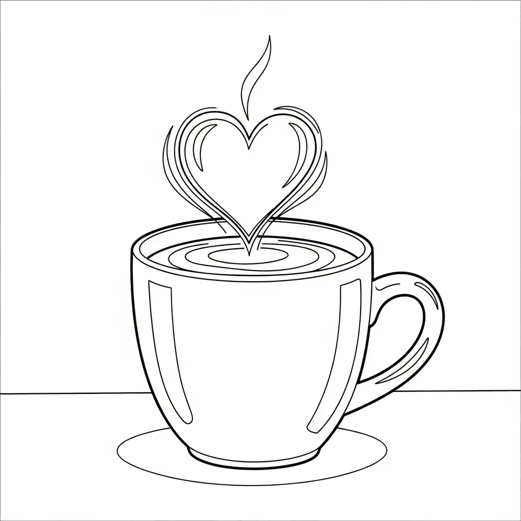 San Valentín para colorear de para niños