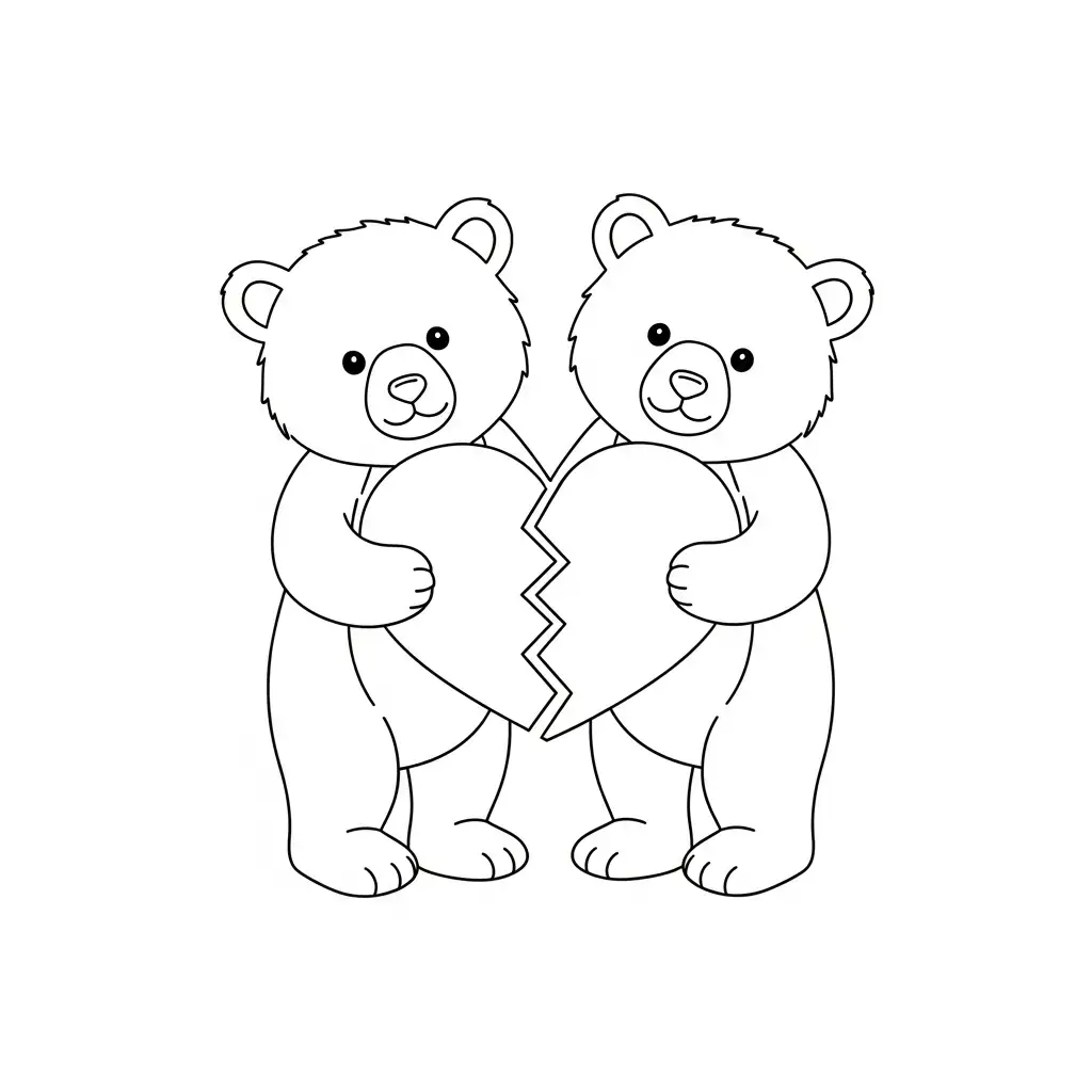 San Valentín para colorear para imprimir pdf