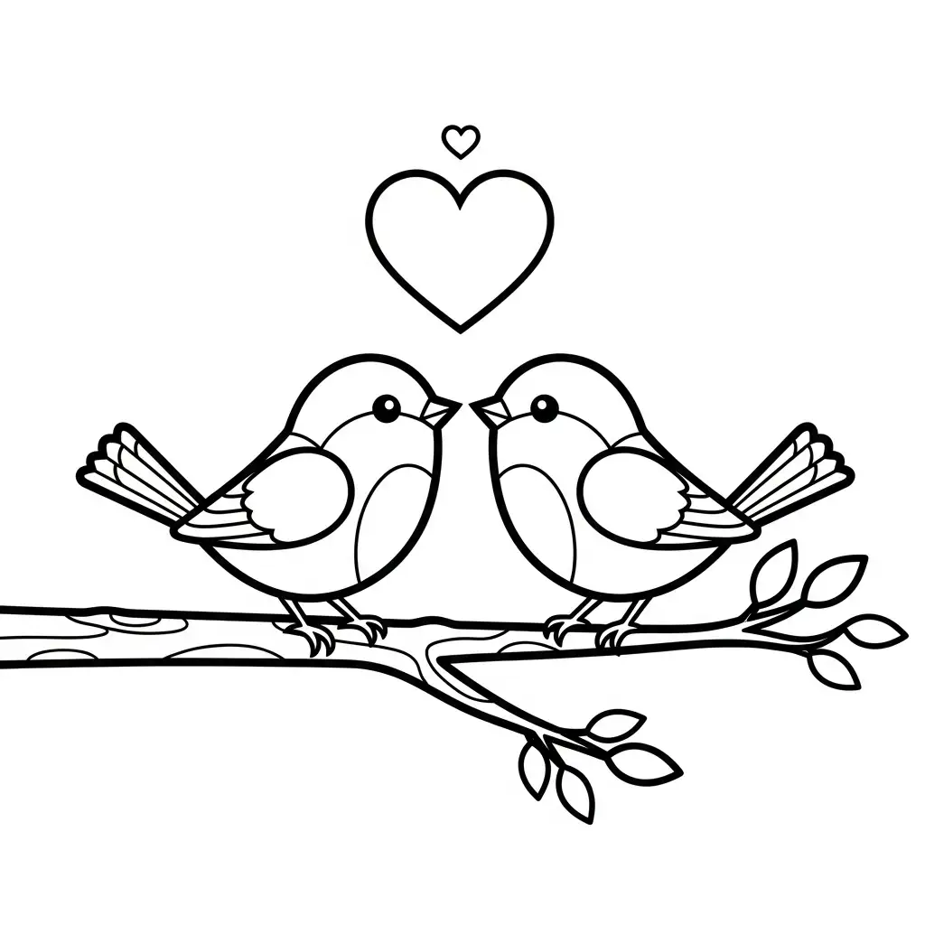 San Valentín para colorear para imprimir pdf gratis