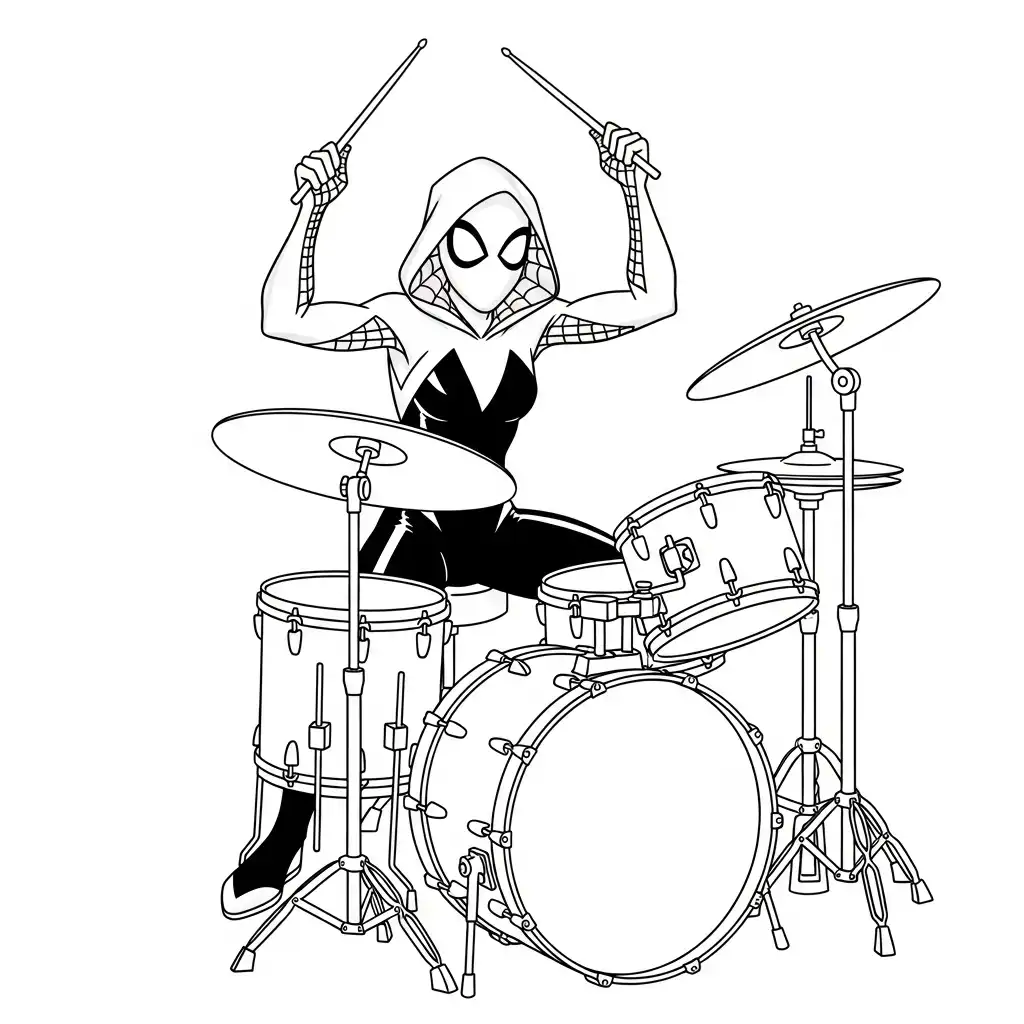 Spidey y sus Sorprendentes Amigos para colorear en línea