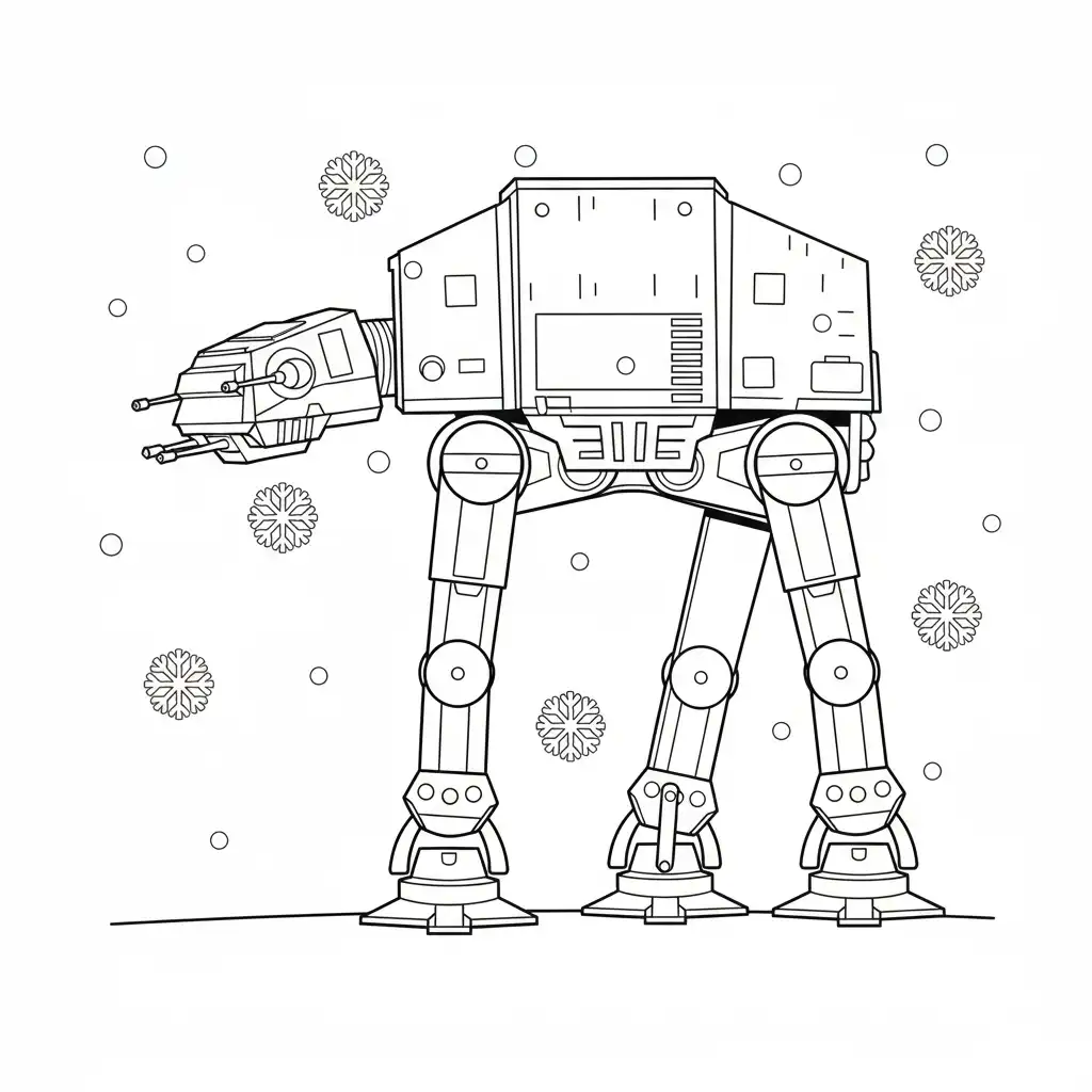 Star Wars para dibujar e imprimir 1