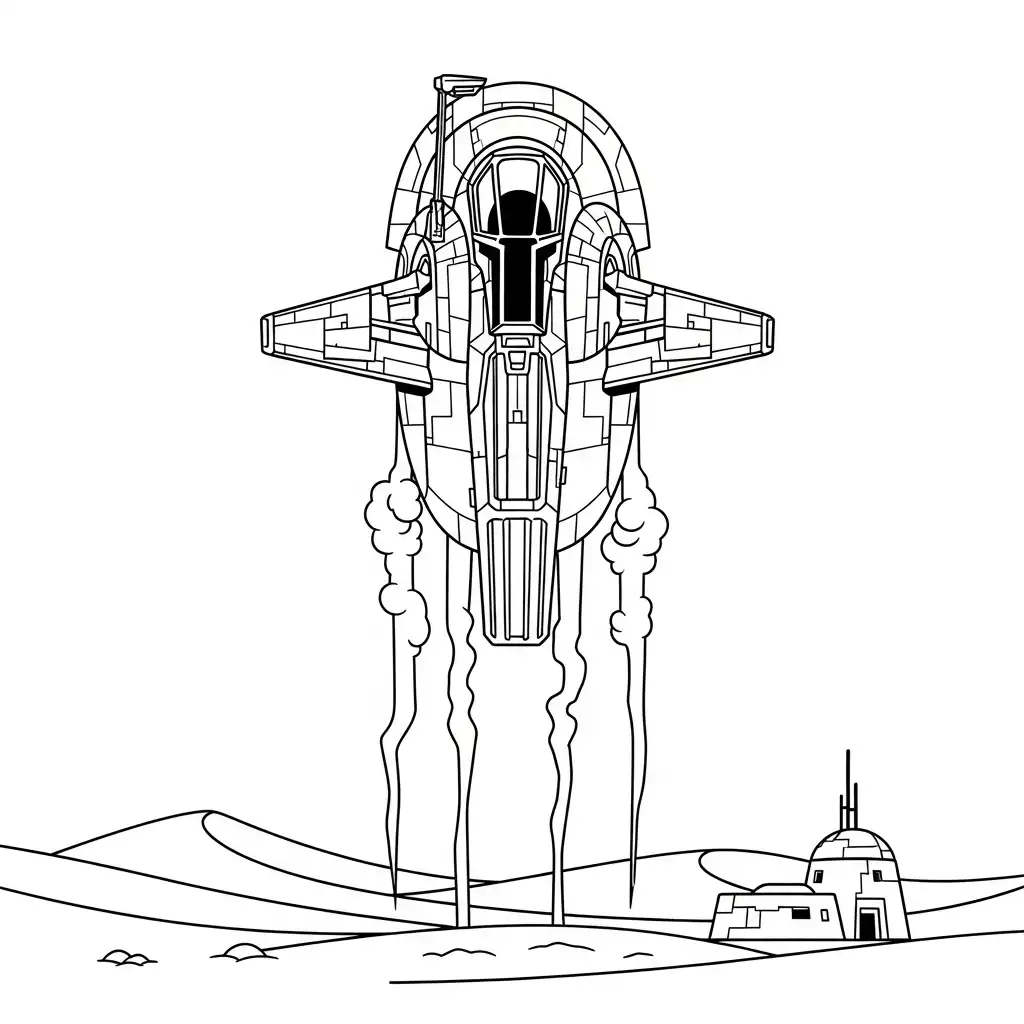 Star Wars para colorear para imprimir gratis pdf 1