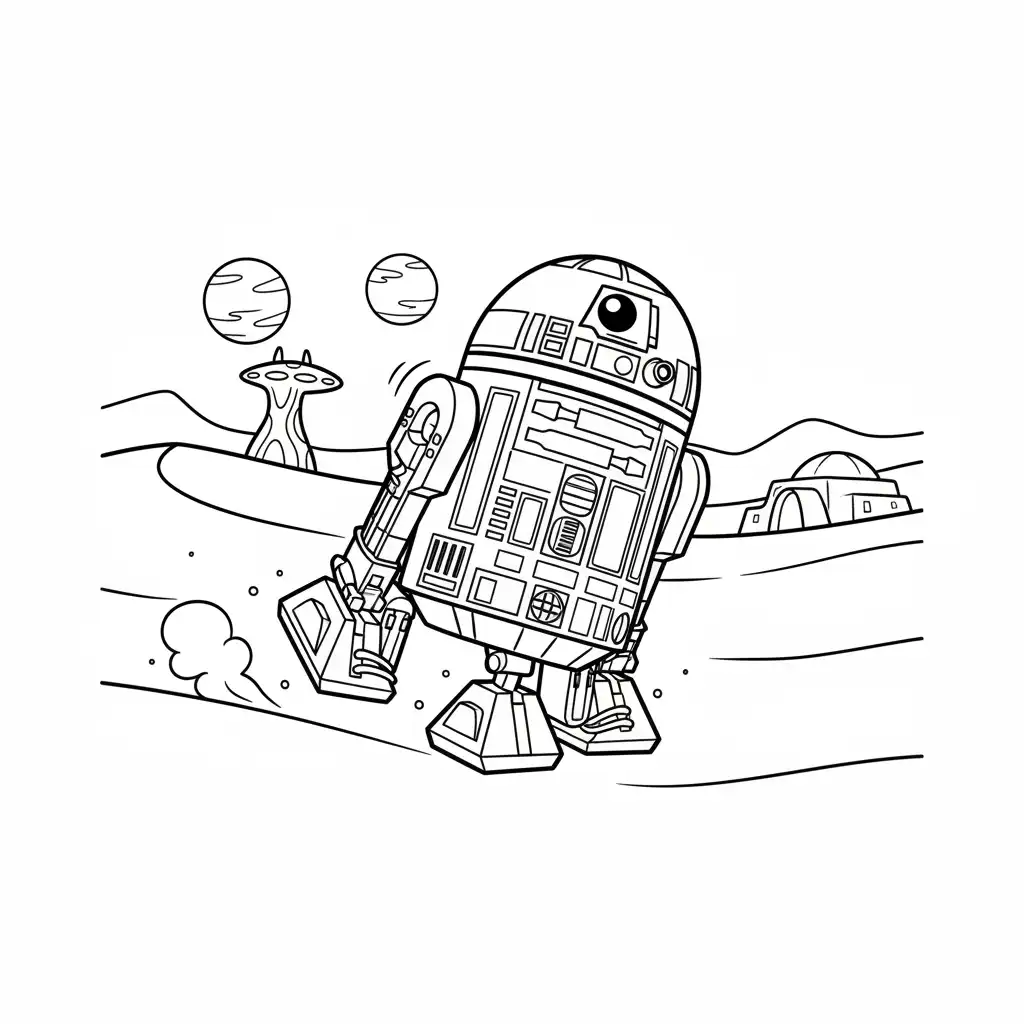 para imprimir Star Wars para colorear gratis