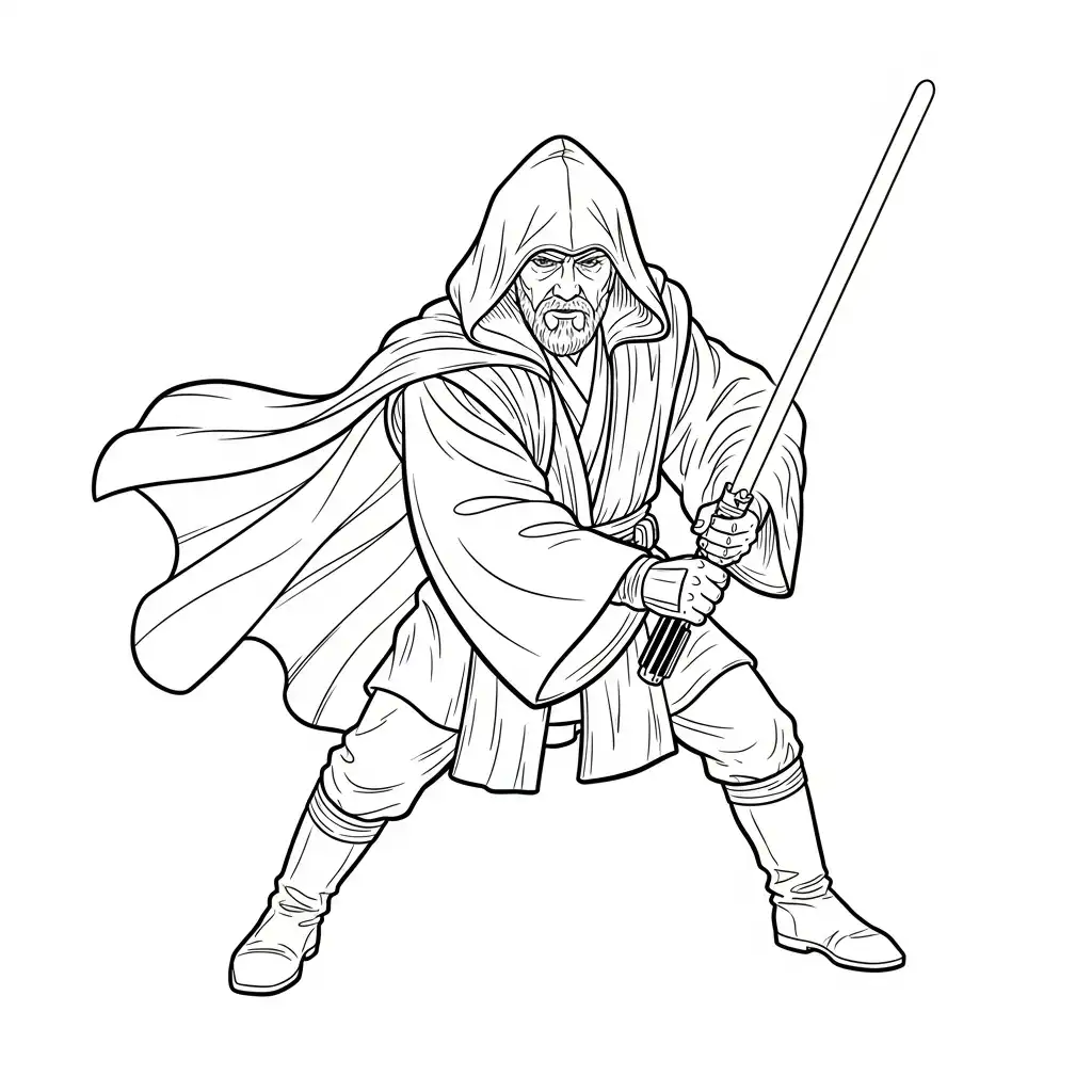 Star Wars para colorear para imprimir para niño de 8 años