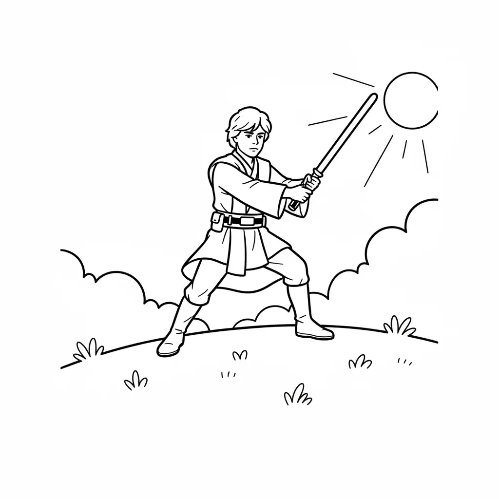 Star Wars para colorear gratis para imprimir