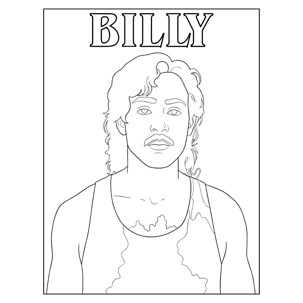 descargar Stranger Things 12 para colorear gratis