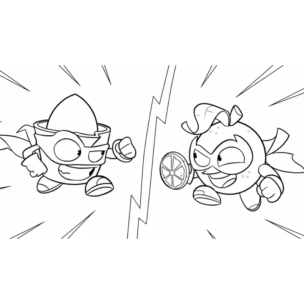 para imprimir Superzings 27 para colorear gratis